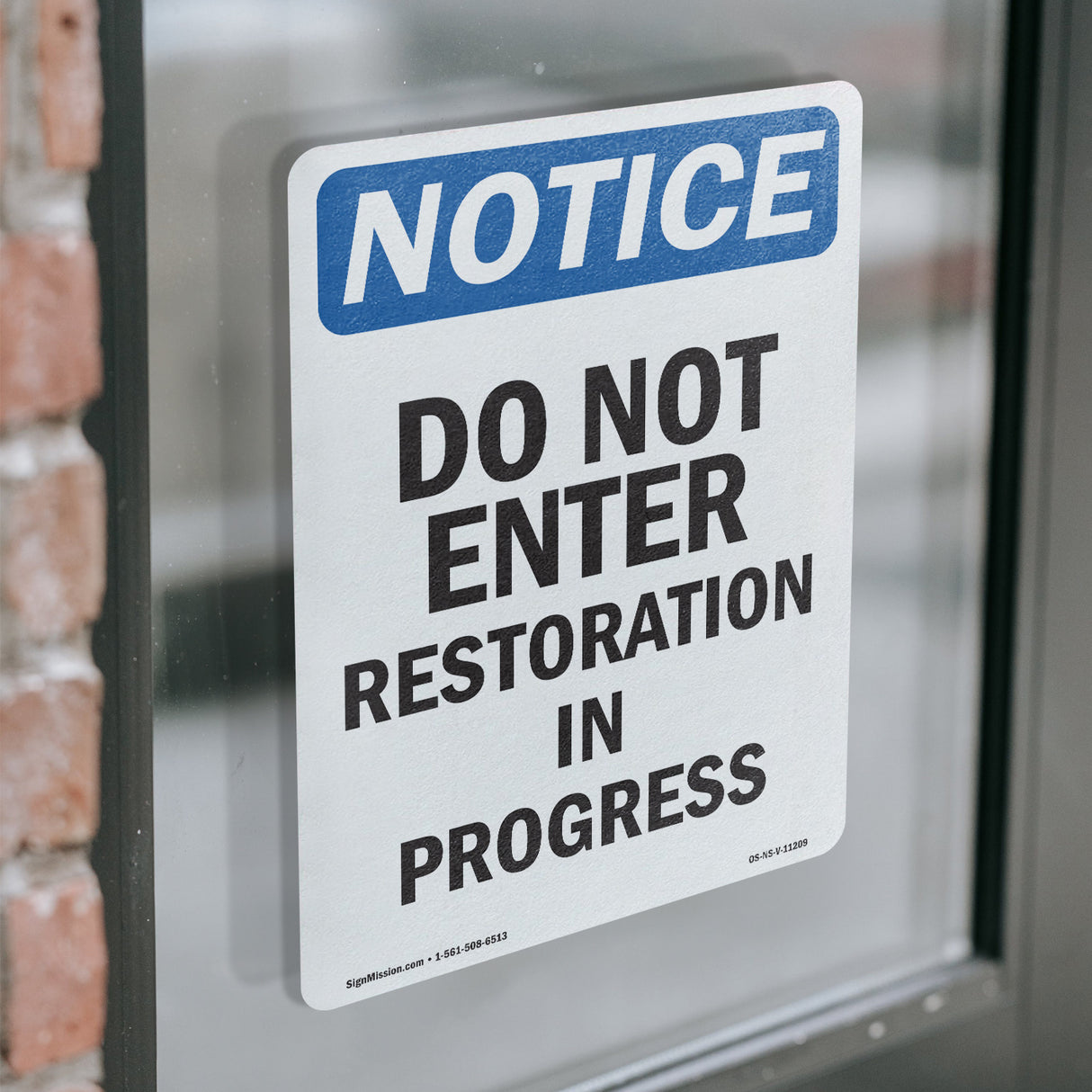 Do Not Enter Restoration In Progress
