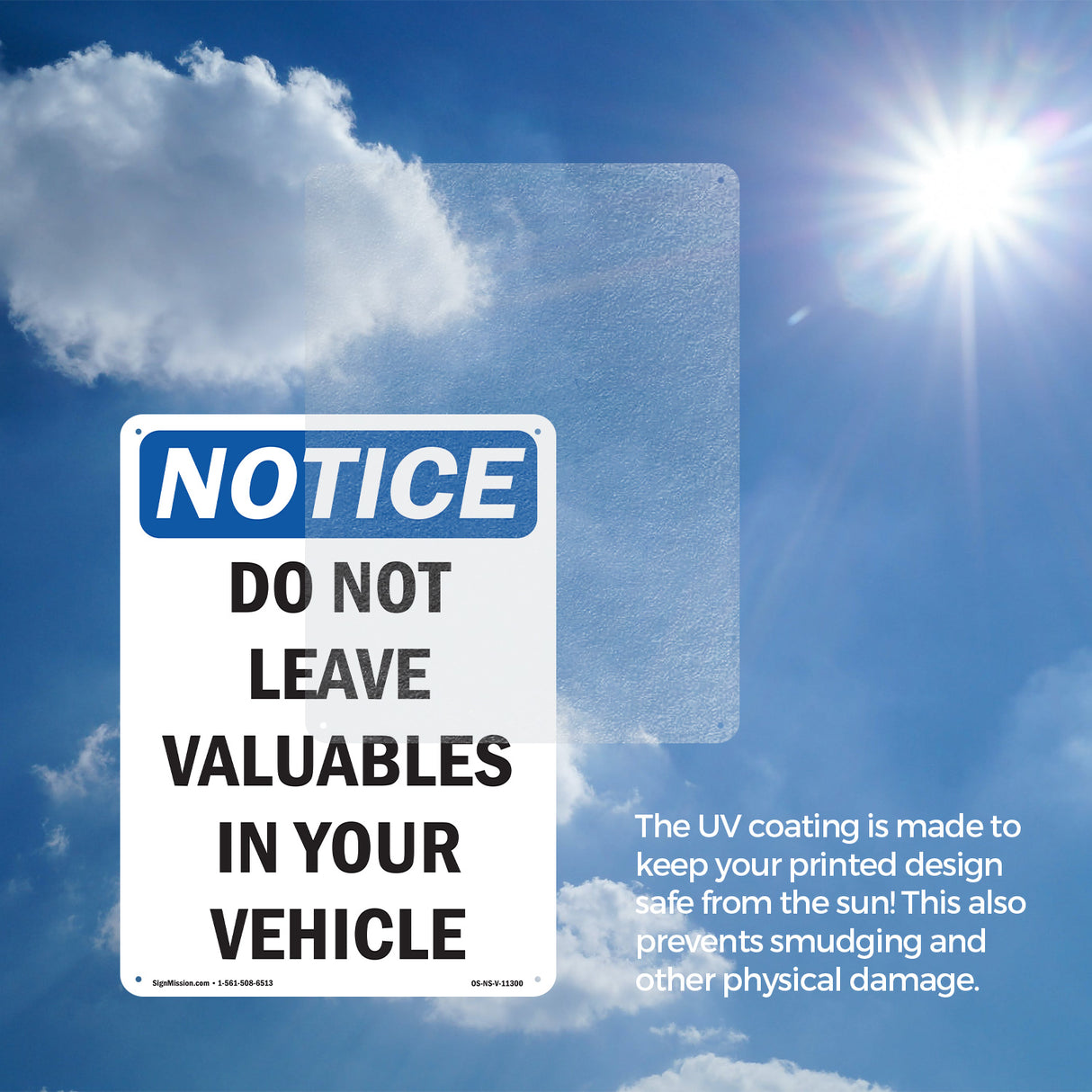 Do Not Leave Valuables In Your Vehicle