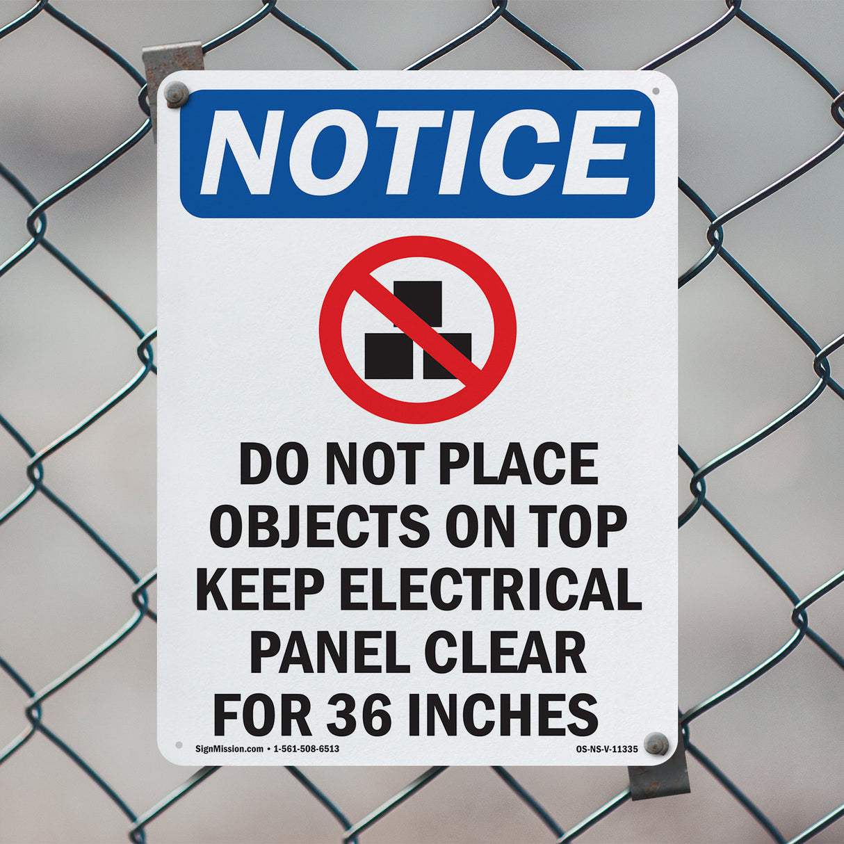 Do Not Place Objects