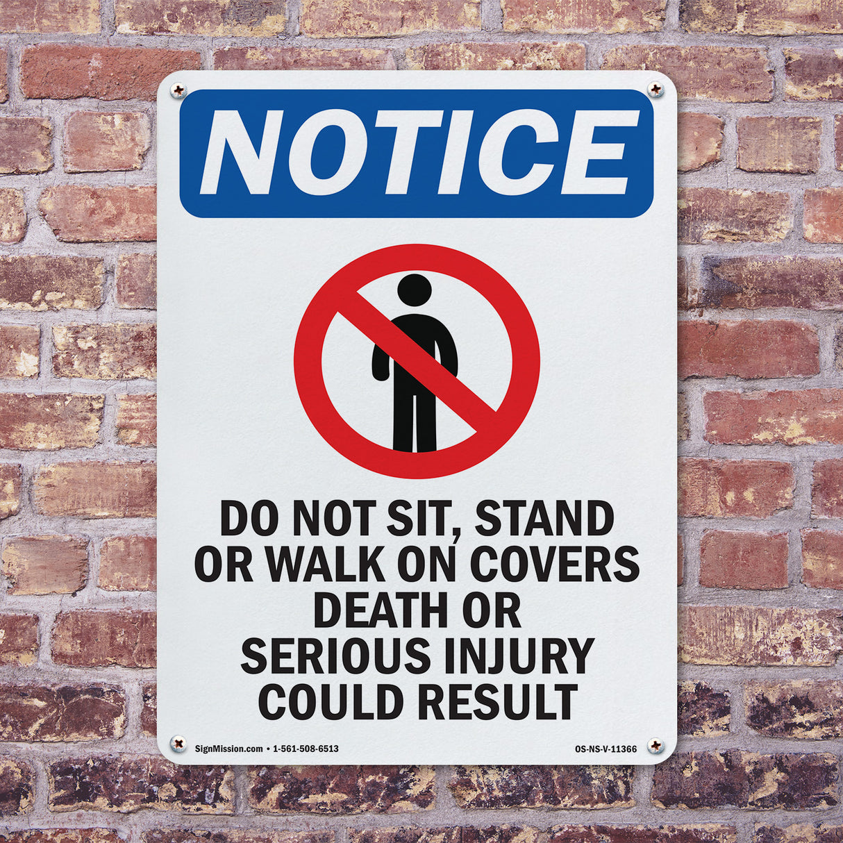 Do Not Sit, Stand Or Walk On