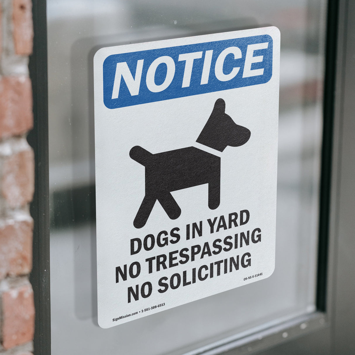 Dogs In Yard No Trespassing