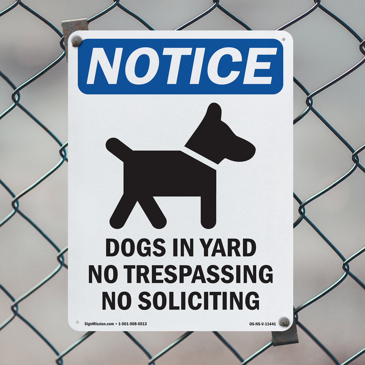 Dogs In Yard No Trespassing