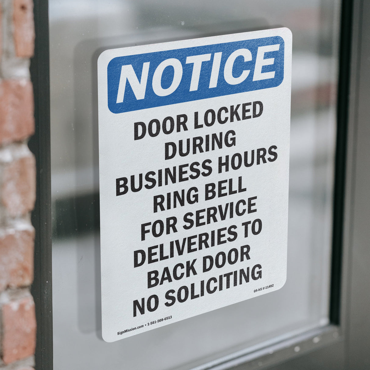 Door Locked During Business Hours Ring Bell