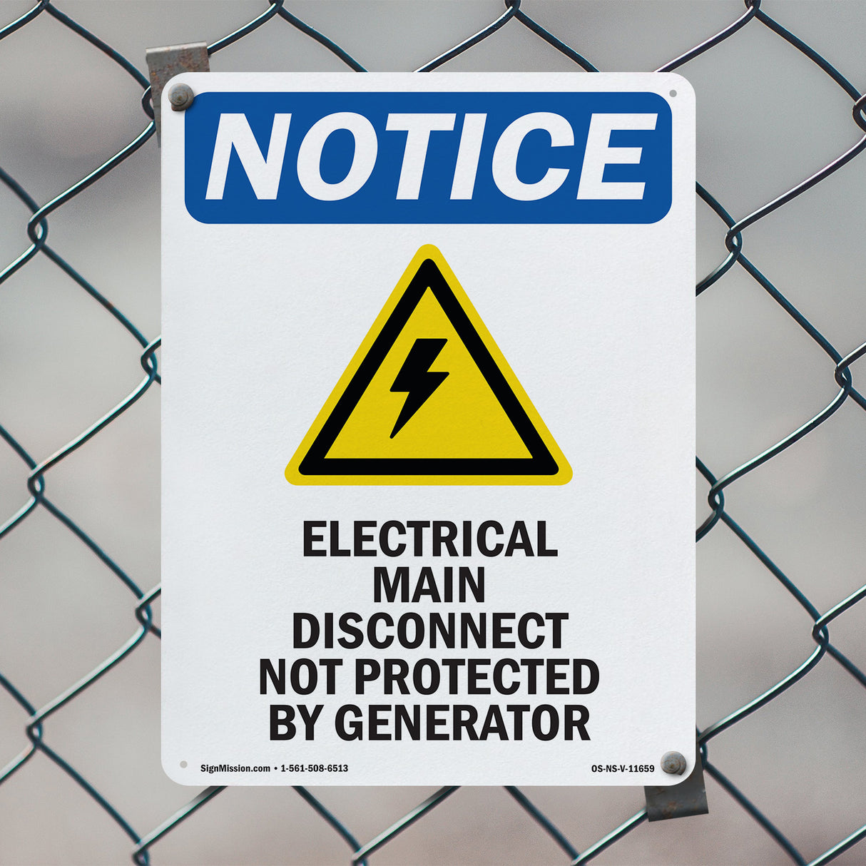 Electrical Main Disconnect Not