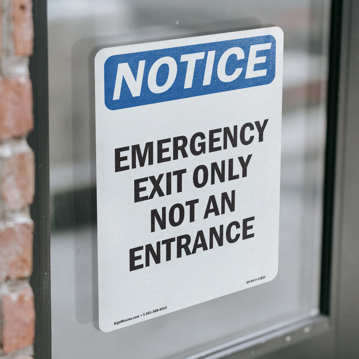 Emergency Exit Only Not An Entrance