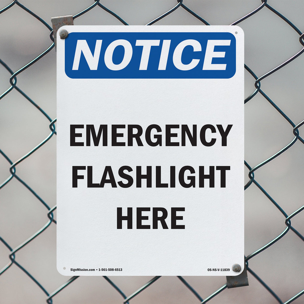 Emergency Flashlight Here