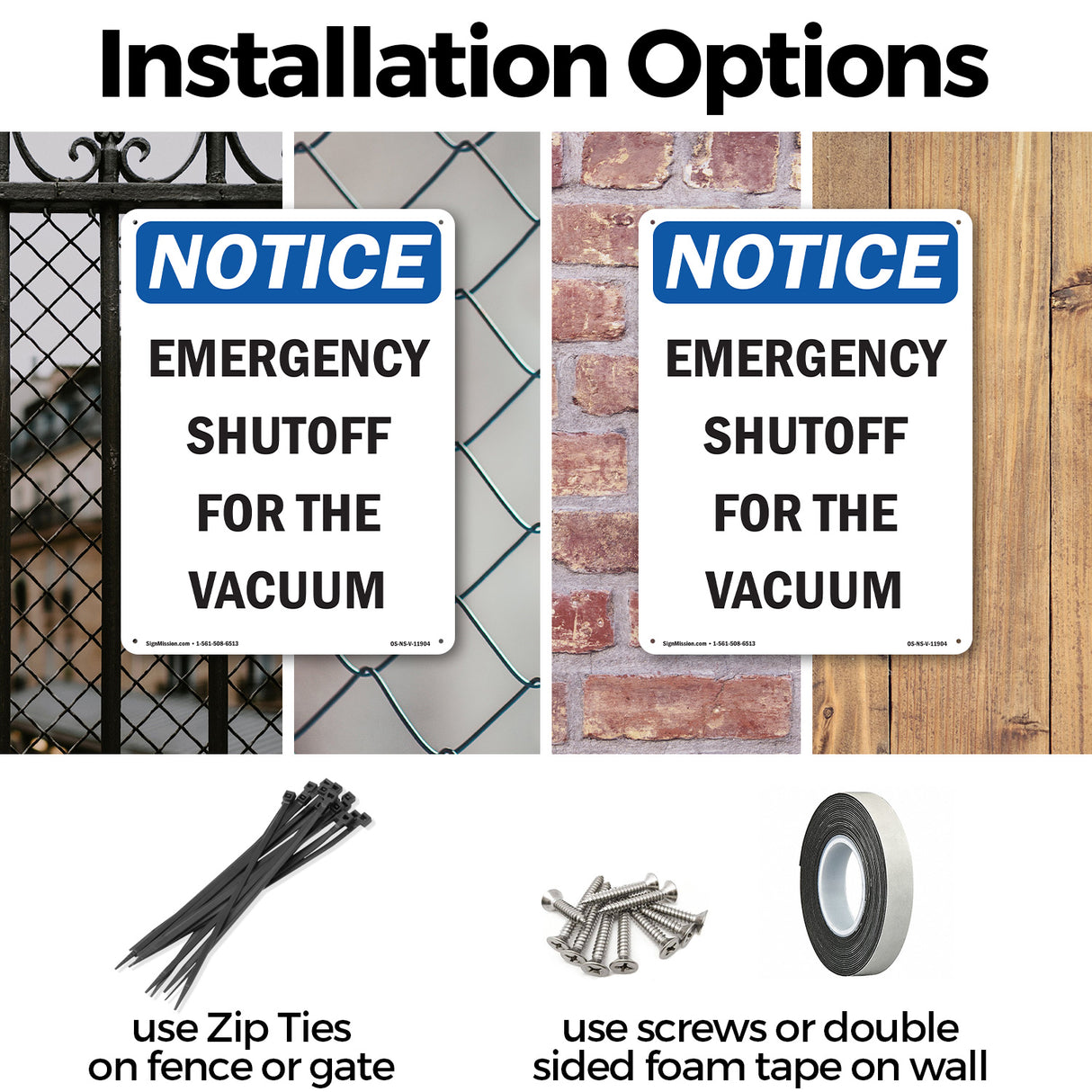 Emergency Shutoff For The Vacuum