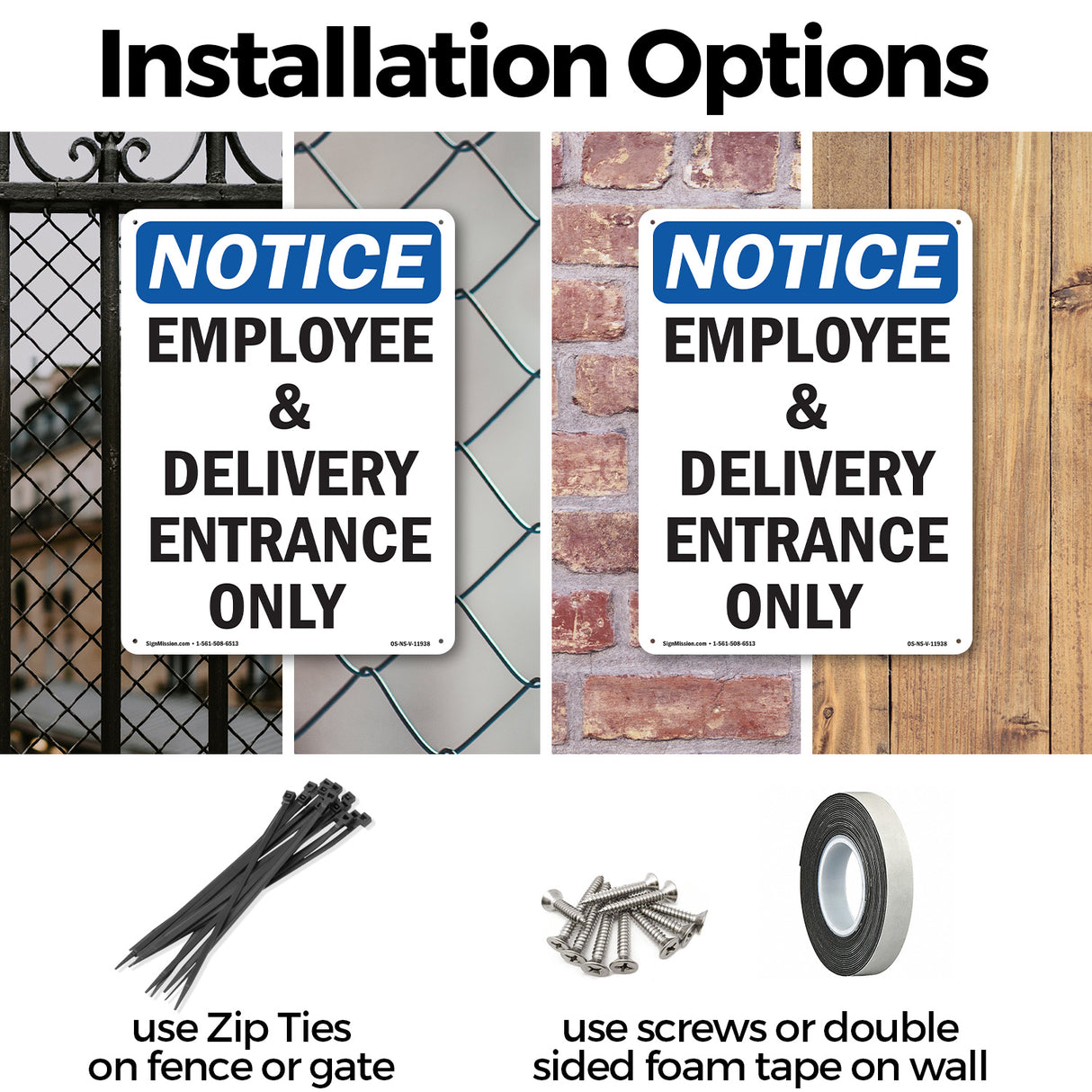 Employee And Delivery Entrance Only