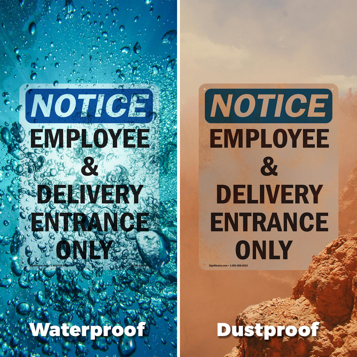 Employee And Delivery Entrance Only