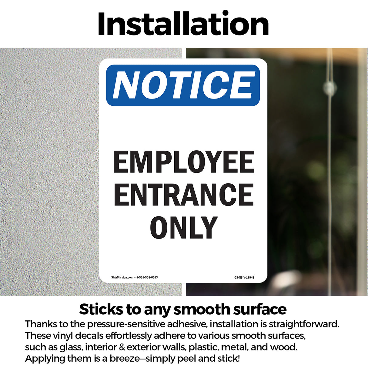 Employee Entrance Only