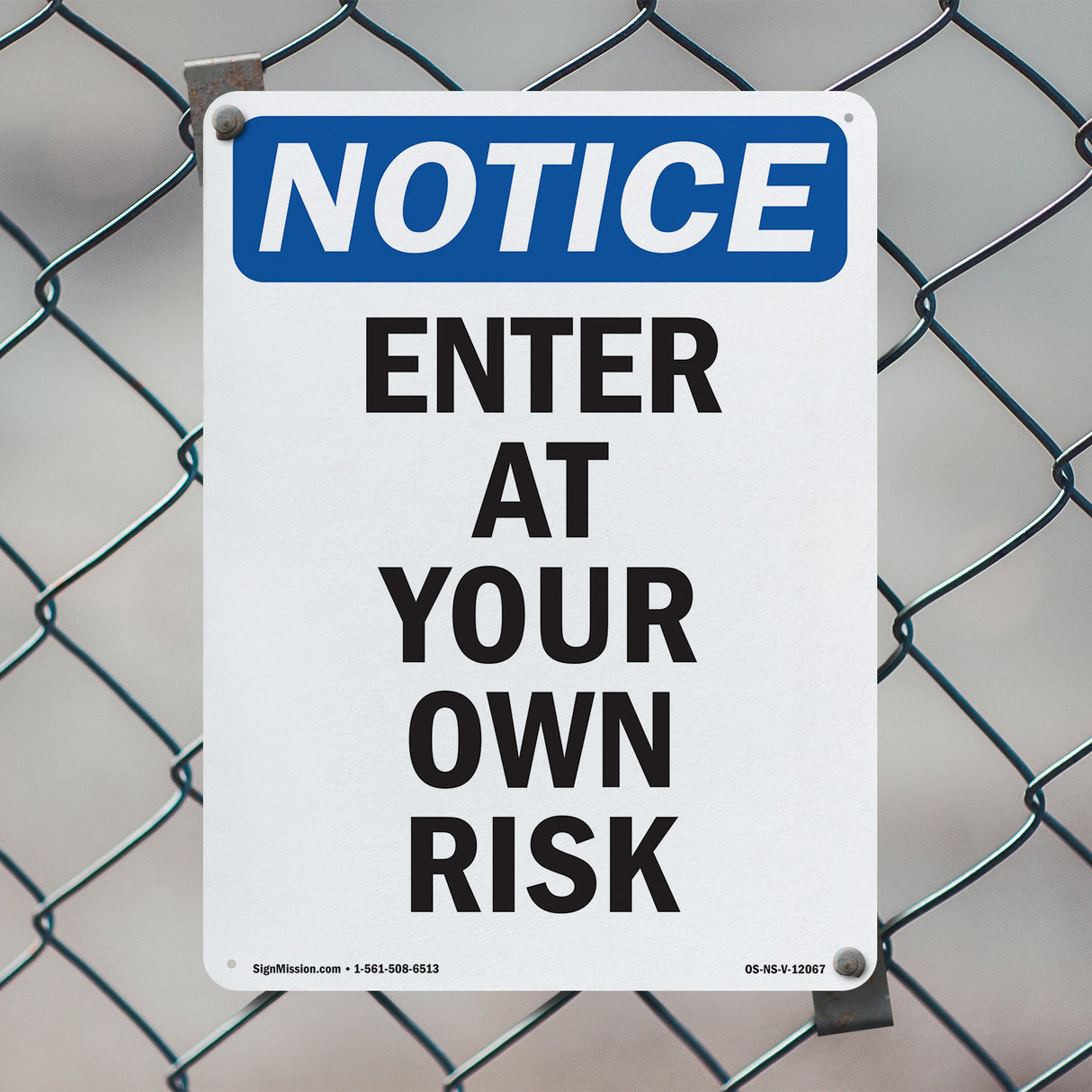 Enter At Your Own Risk