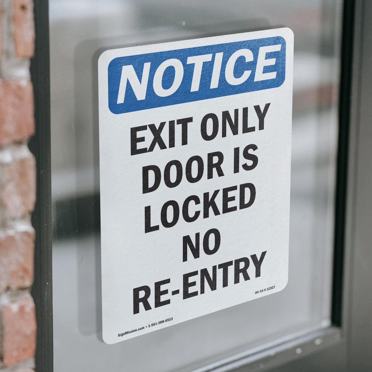 Exit Only Door Is Locked No Re-Entry