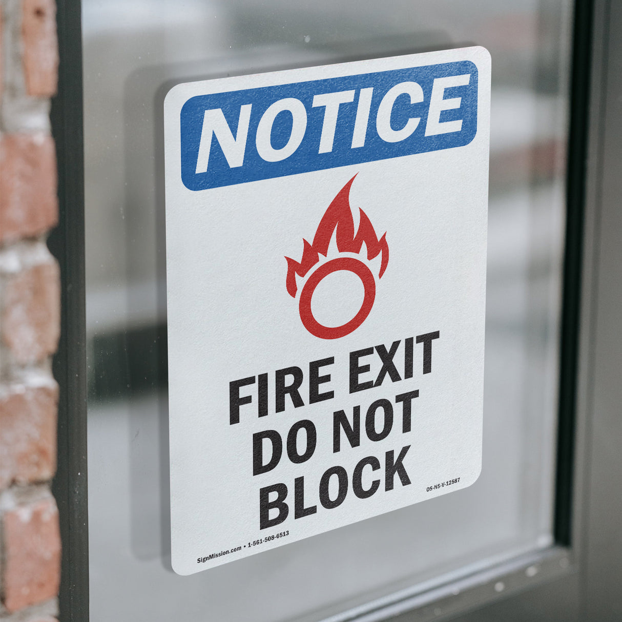 Fire Exit Do Not Block