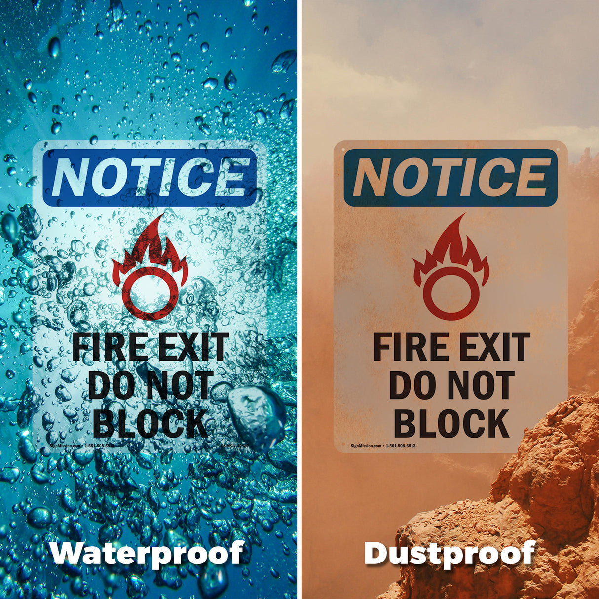 Fire Exit Do Not Block