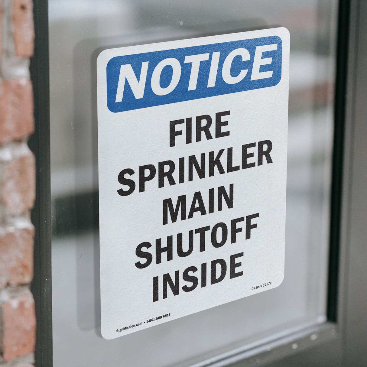 Fire Sprinkler Main Shutoff Inside