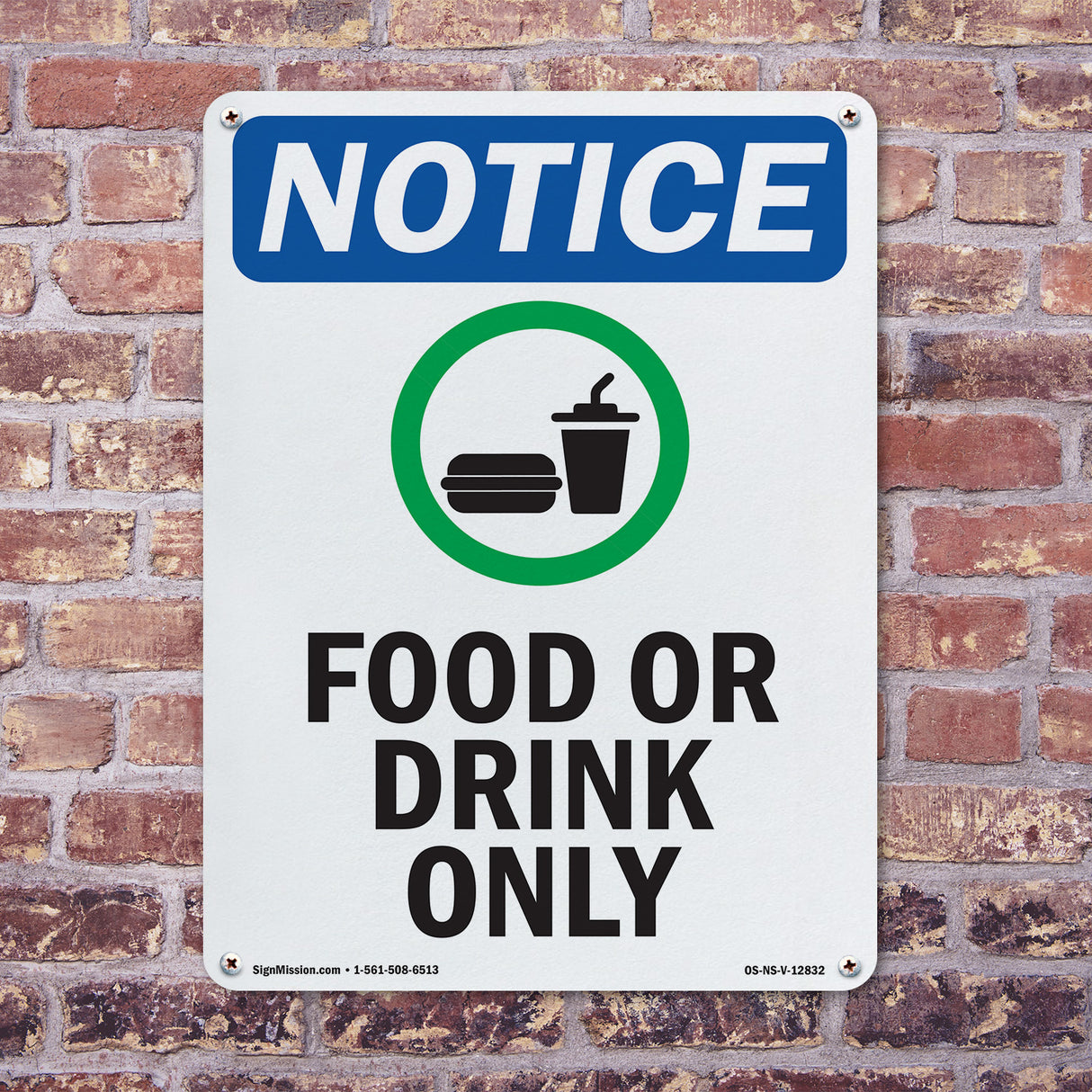 Food Or Drink Only
