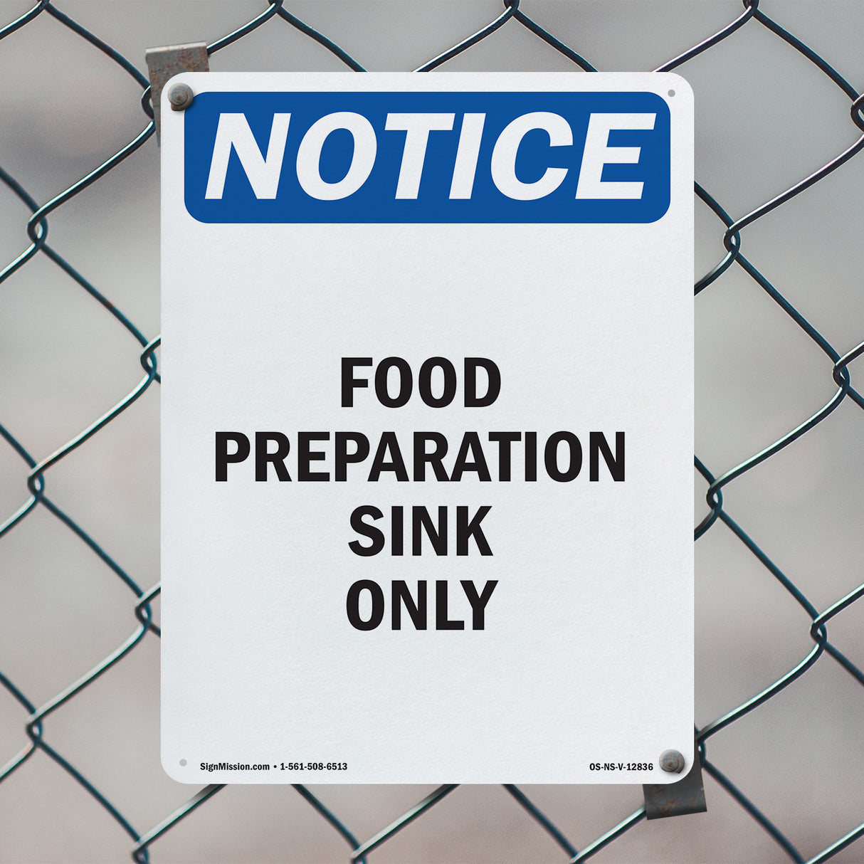 Food Preparation Sink Only