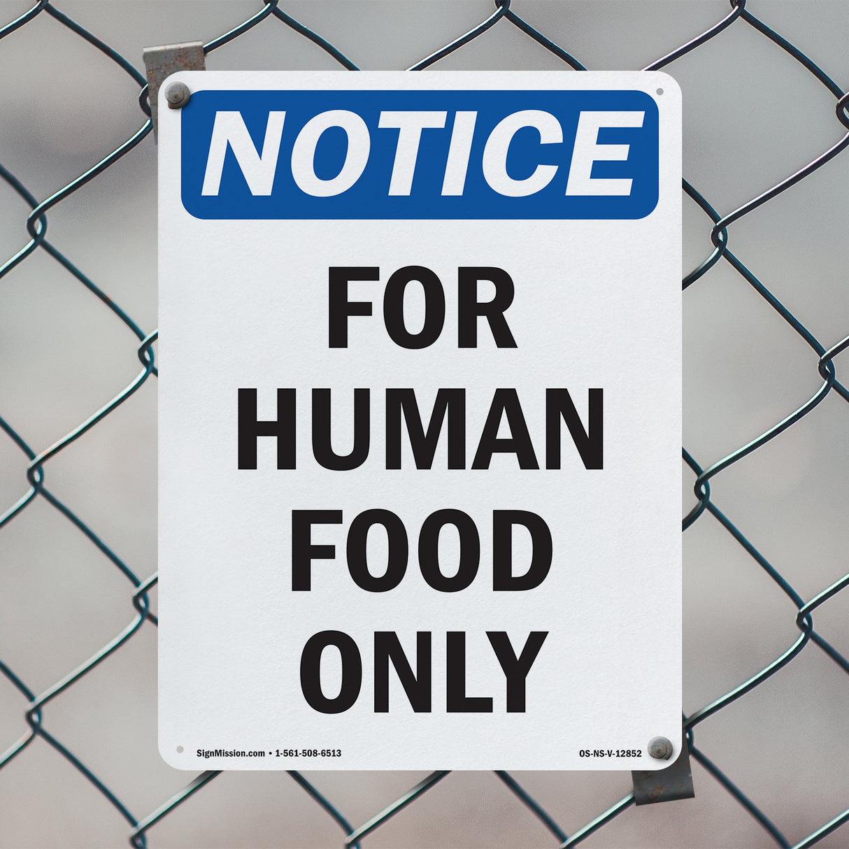 For Human Food Only