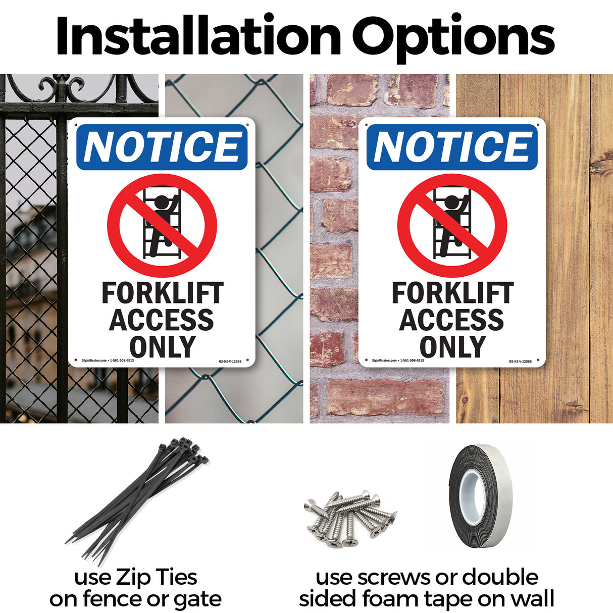 Forklift Access Only