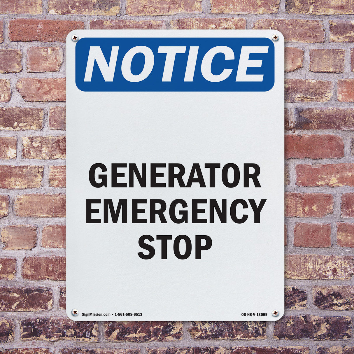 Generator Emergency Stop