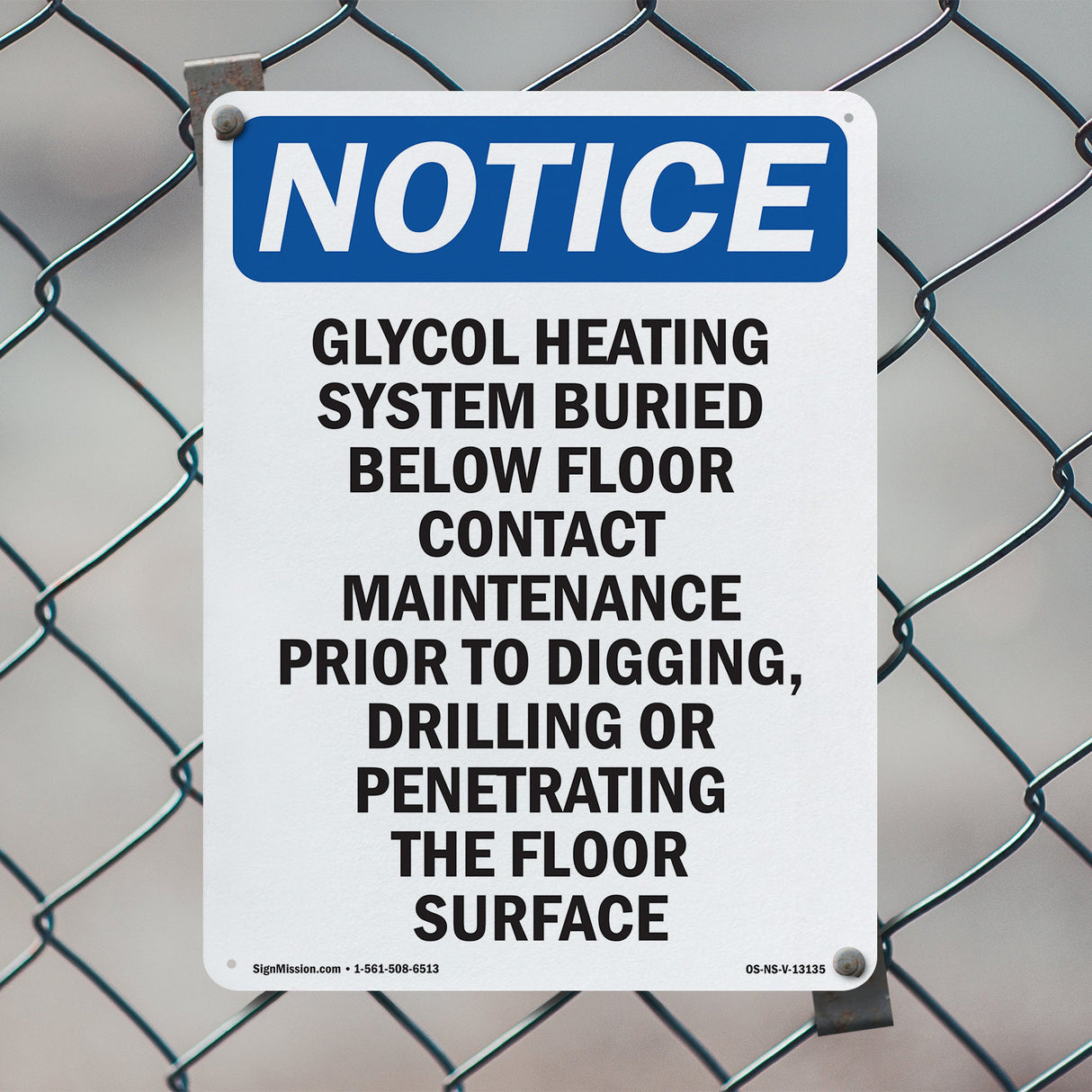 Glycol Heating System Buried Below Floor