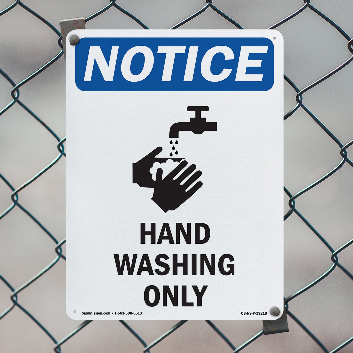Hand Washing Only