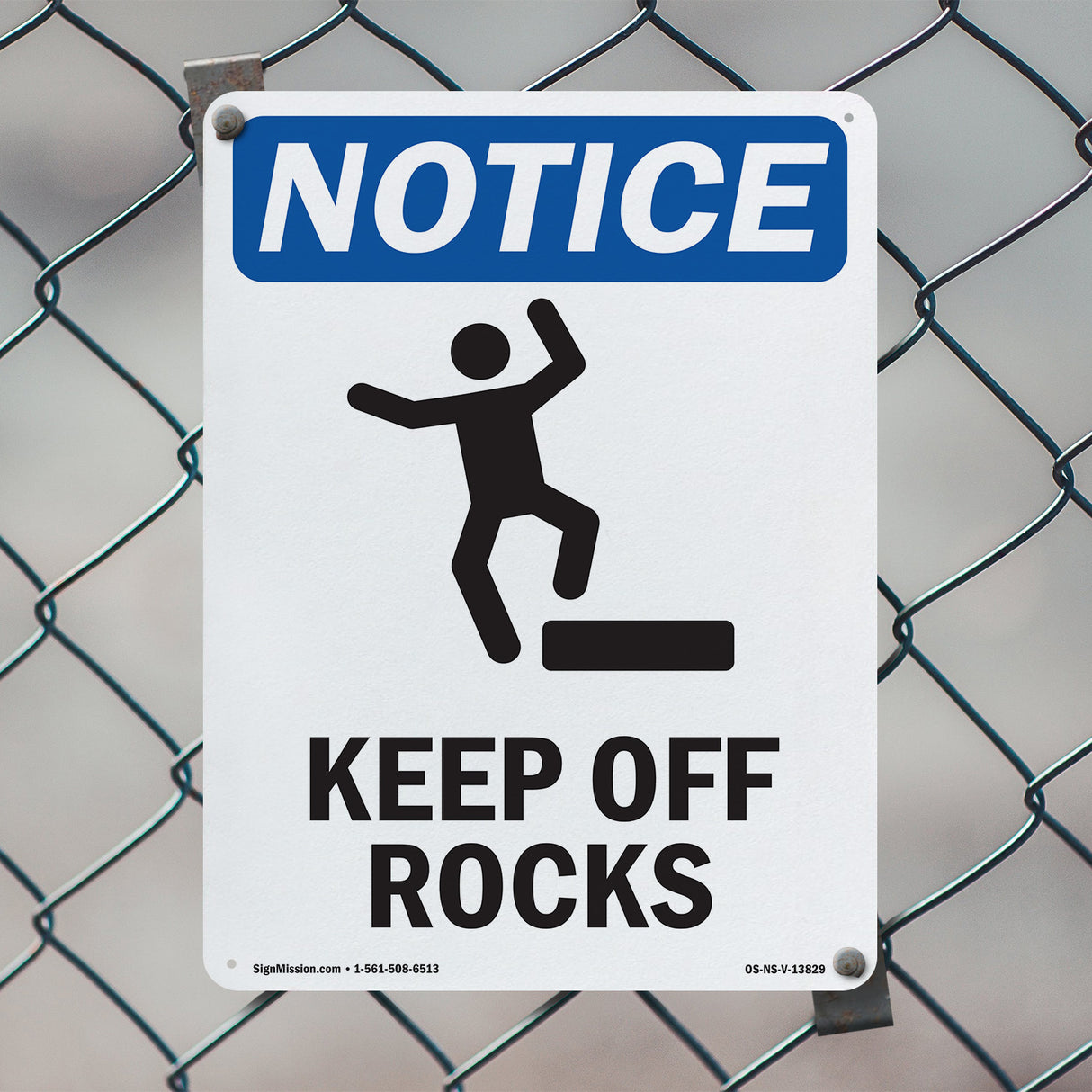Keep Off Rocks