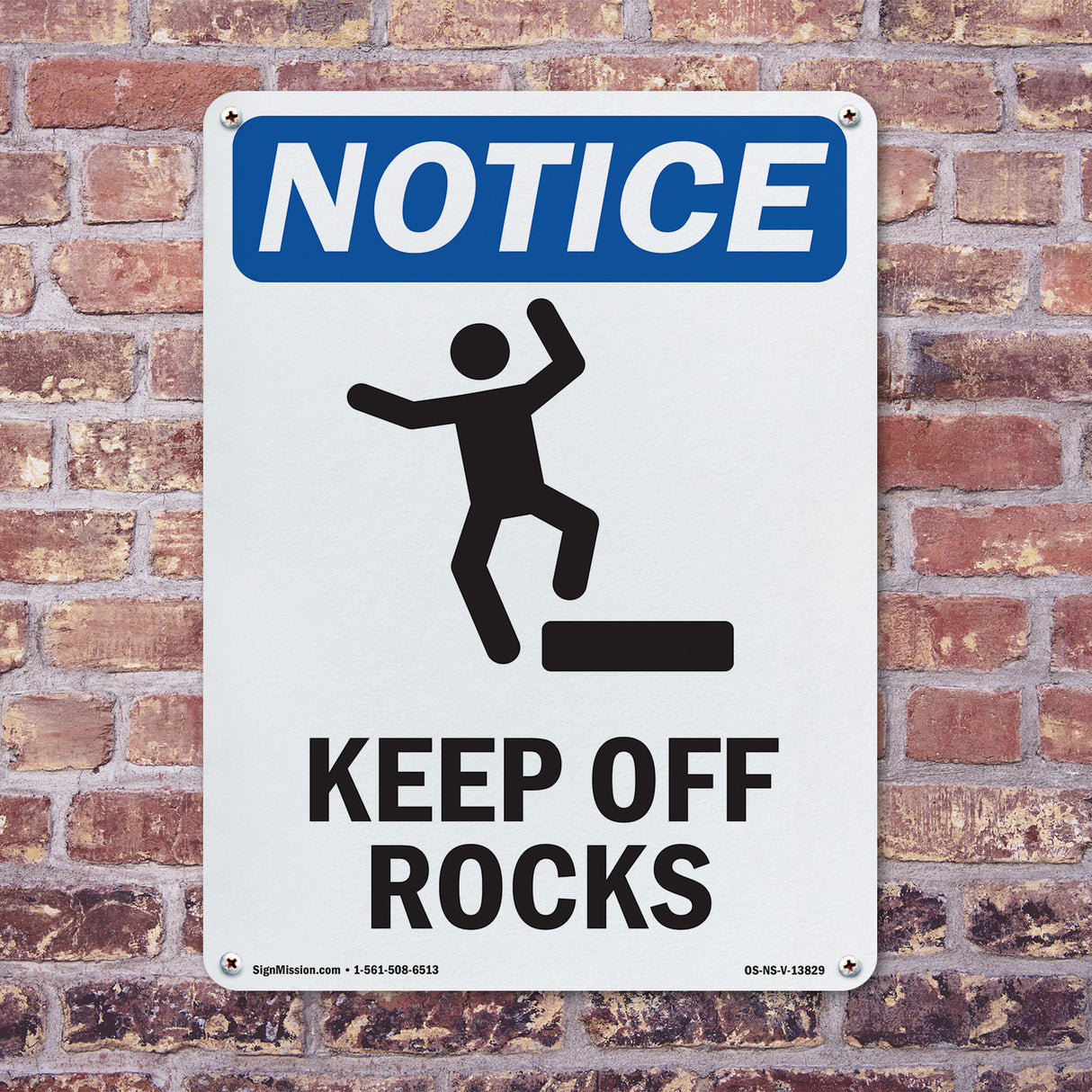 Keep Off Rocks