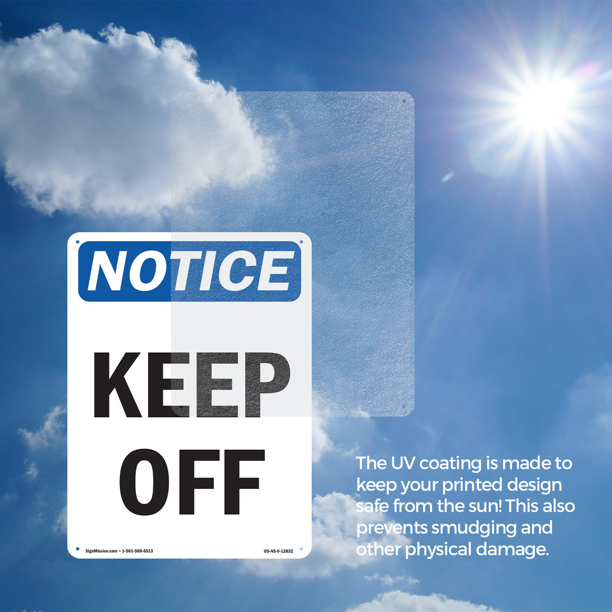 Keep Off Sign