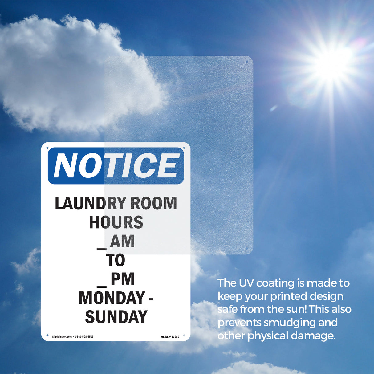 Laundry Room Hours ____ Am To ____ Pm Monday