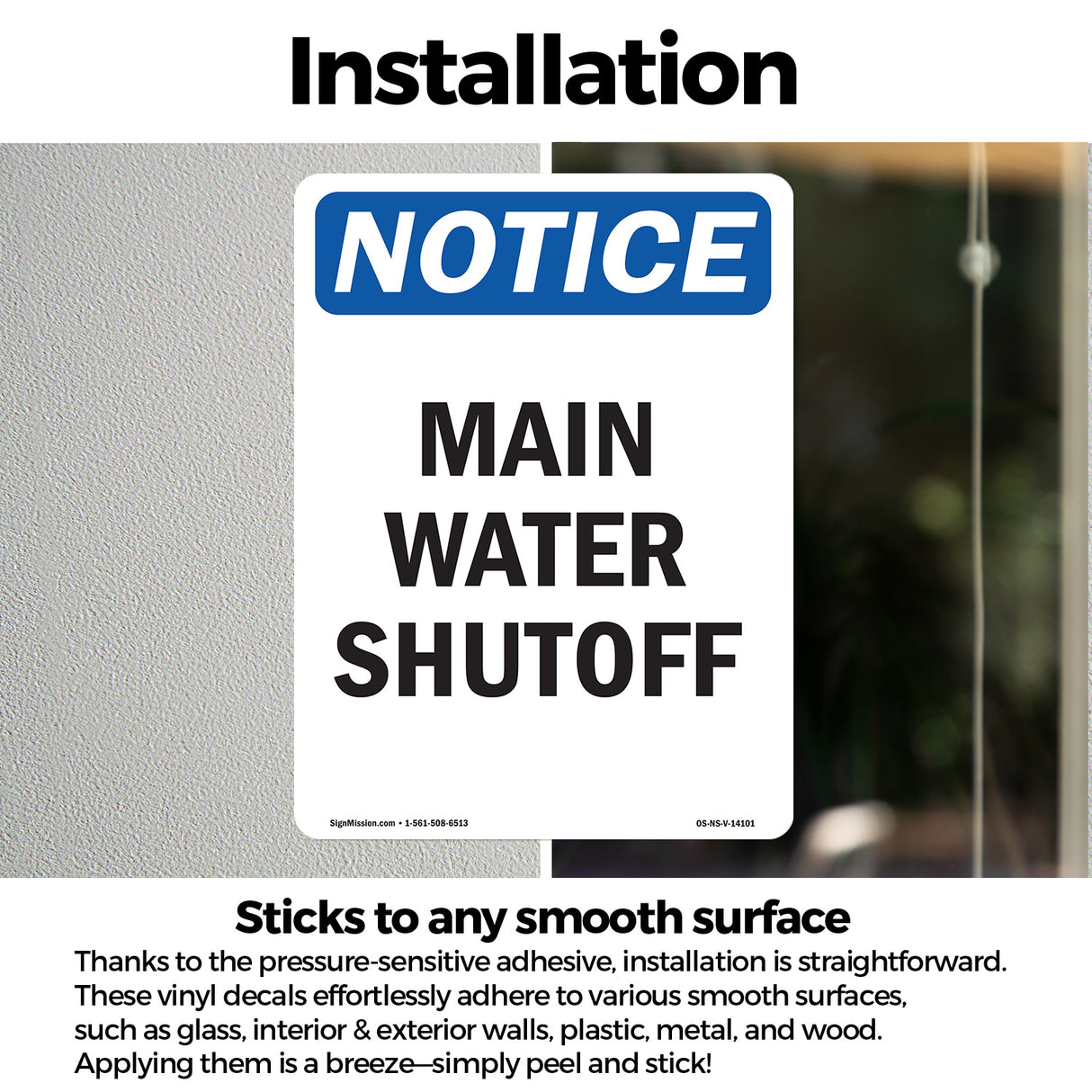 Main Water Shutoff