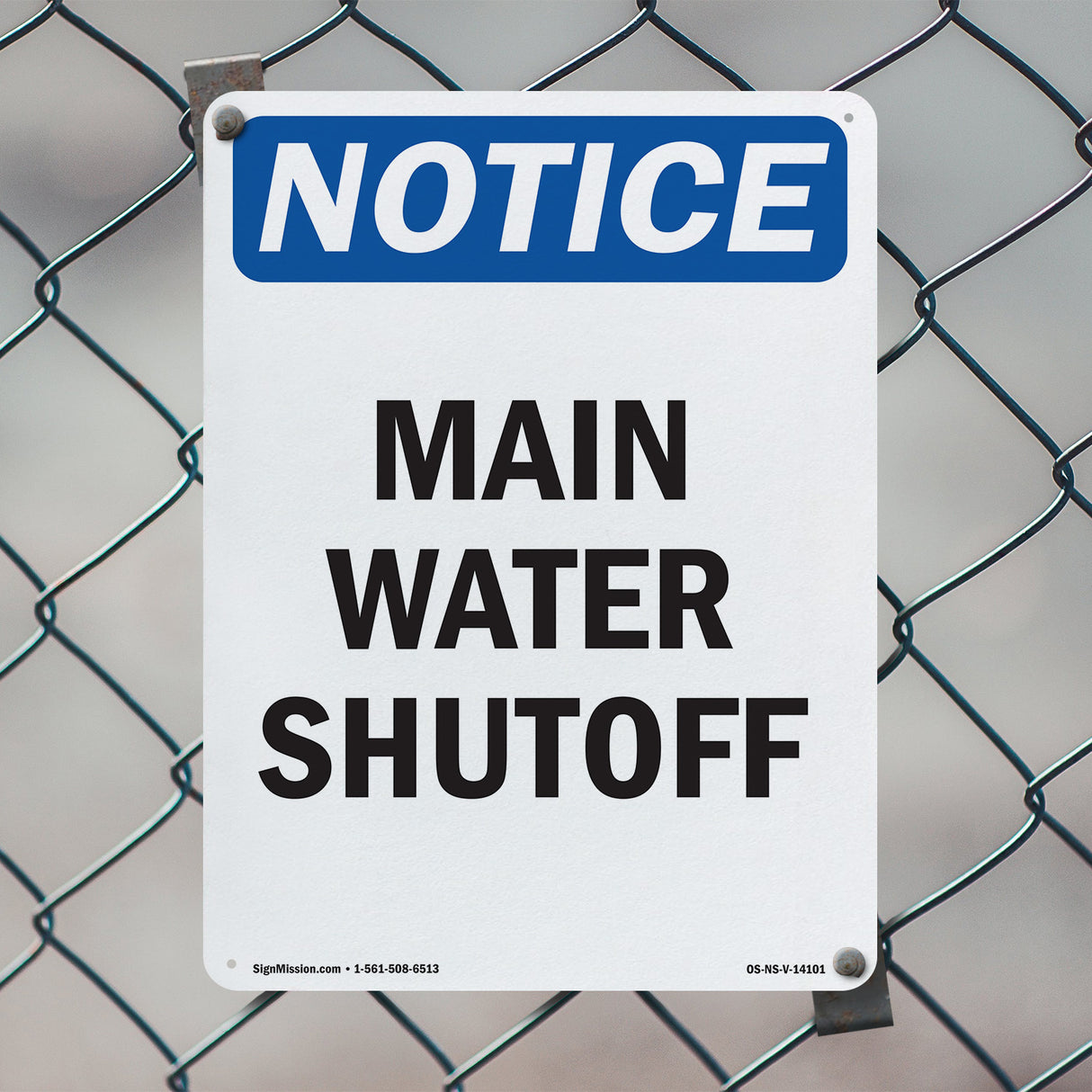 Main Water Shutoff