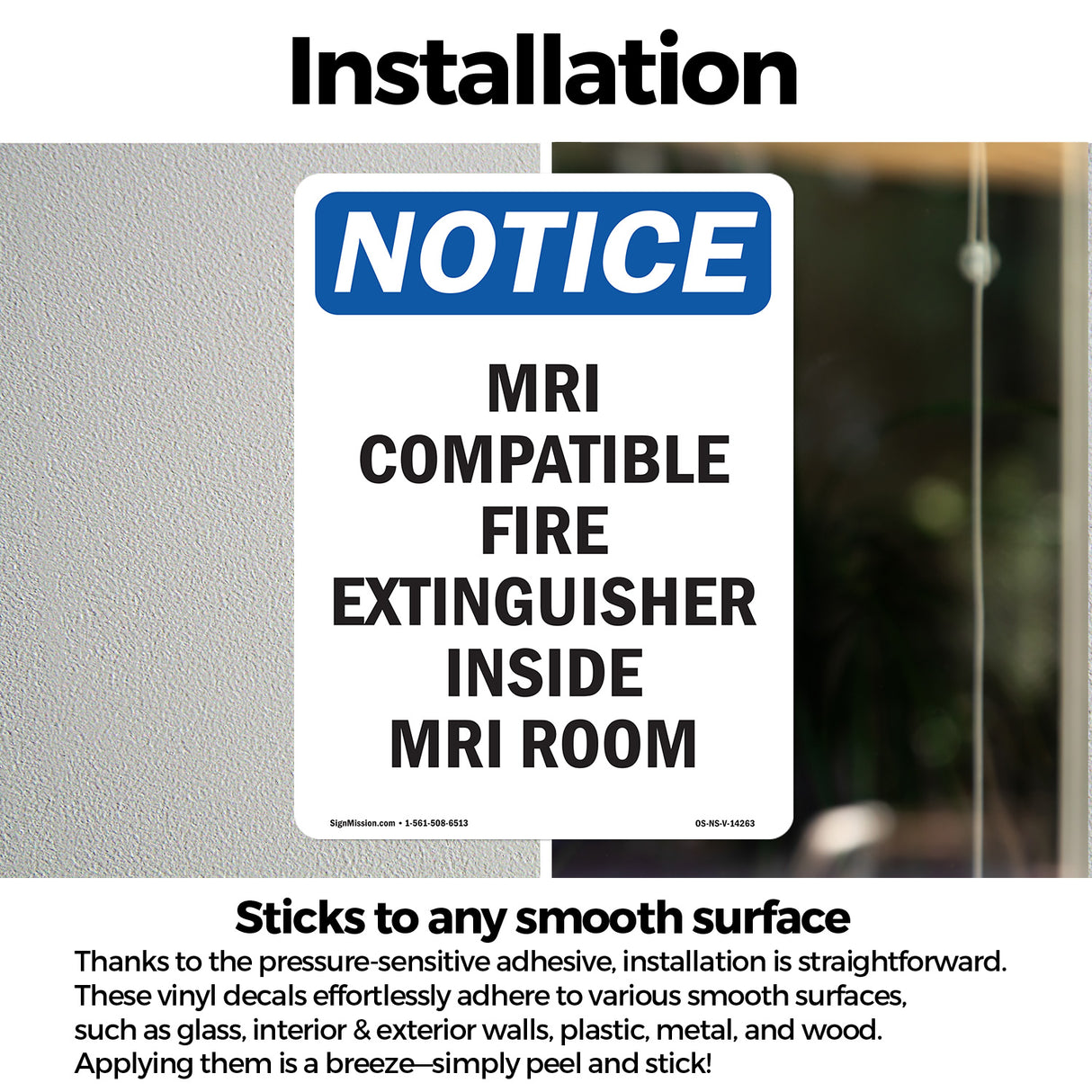 Mri Compatible Fire Extinguisher Inside Mri Room