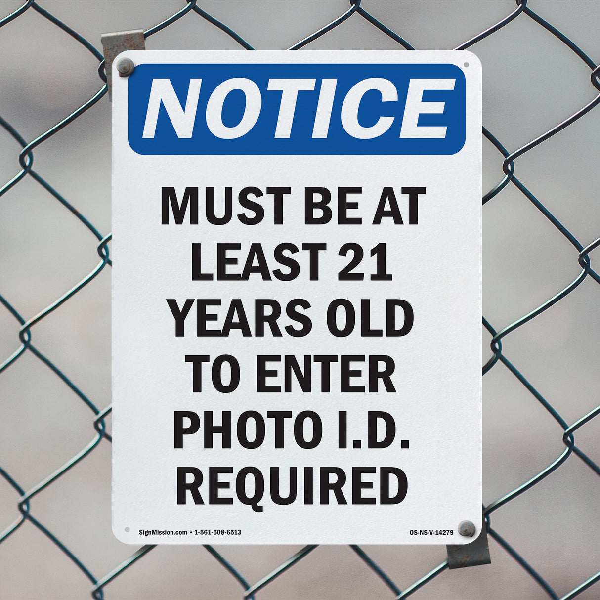 Must Be At Least 21 Years Old