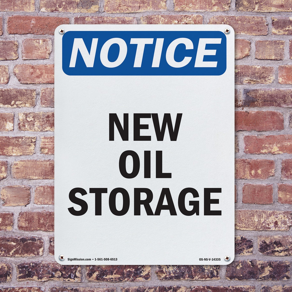 New Oil Storage