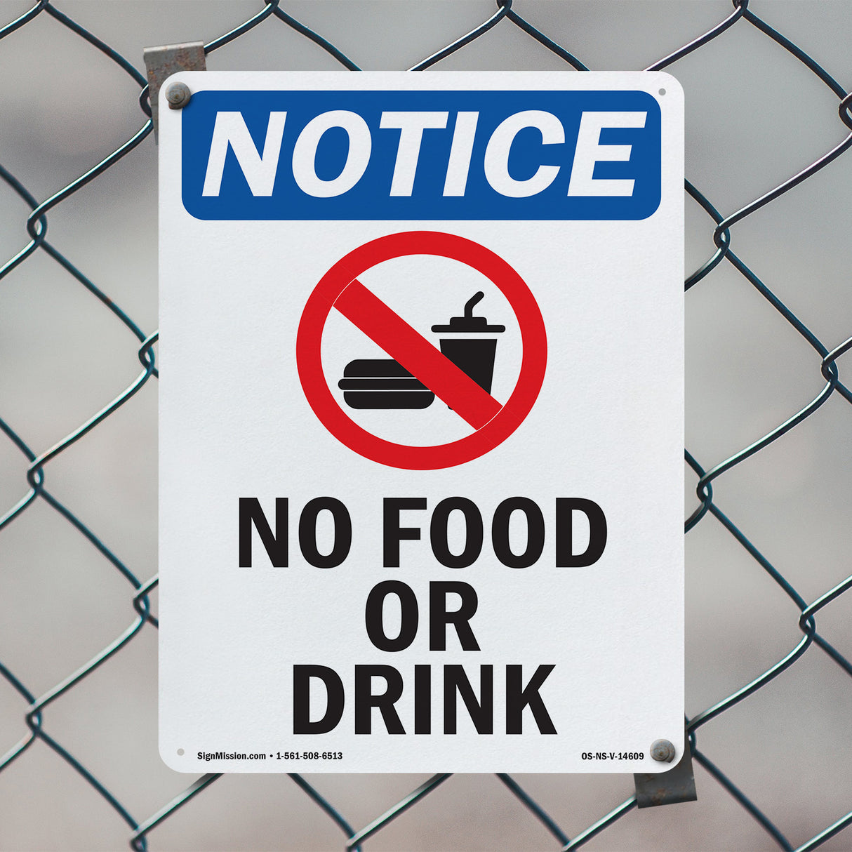 No Food Or Drink