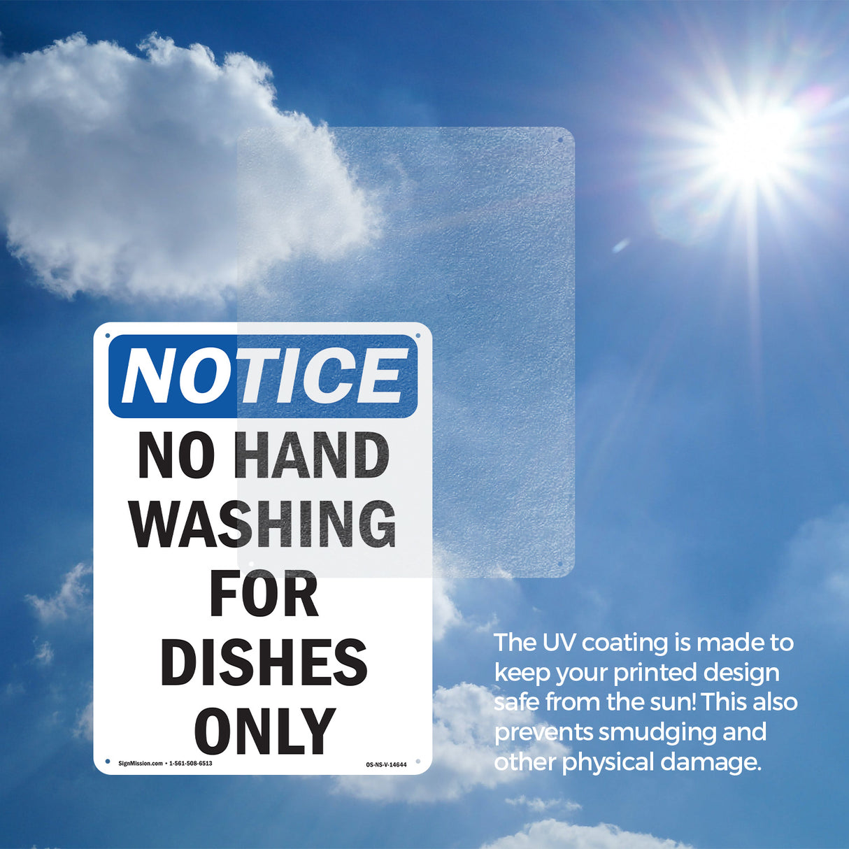 No Hand Washing For Dishes Only