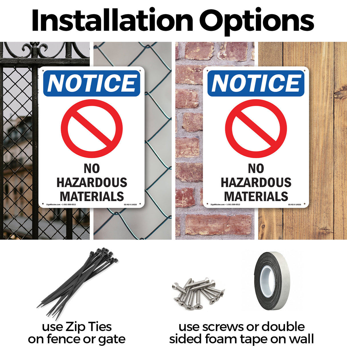 No Hazardous Materials