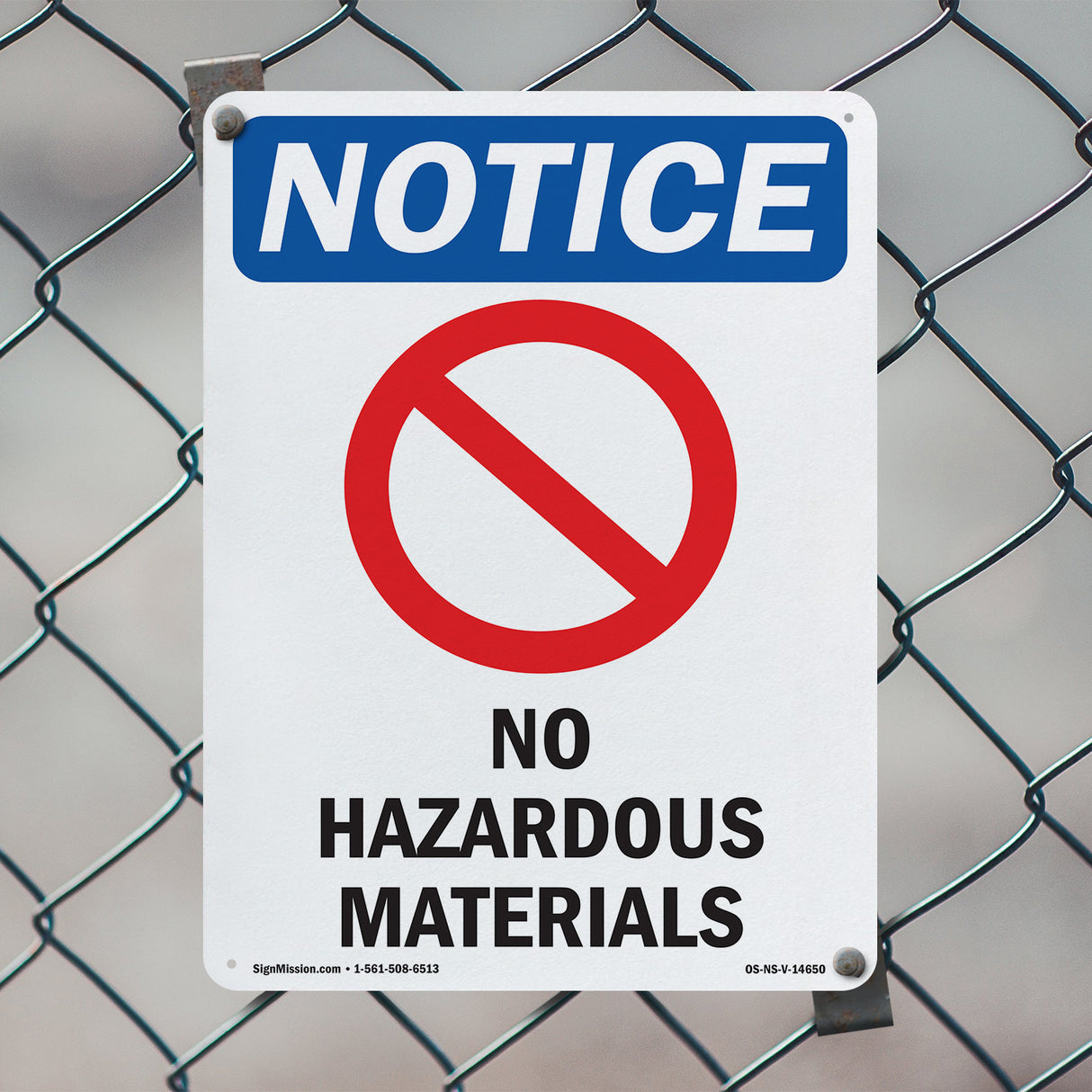 No Hazardous Materials