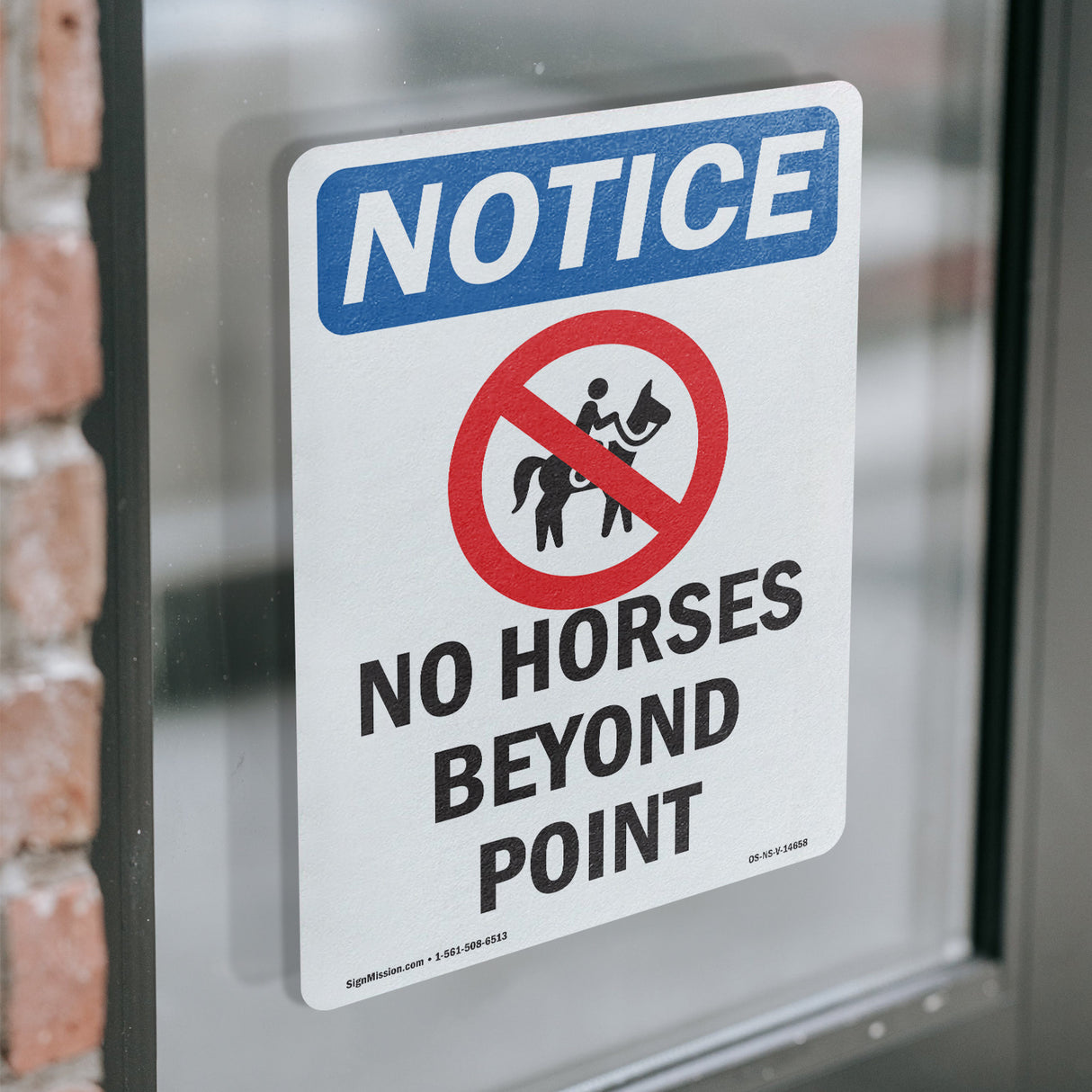 No Horses Beyond This Point