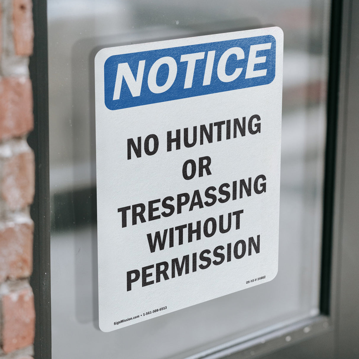 No Hunting Or Trespassing Without Permission