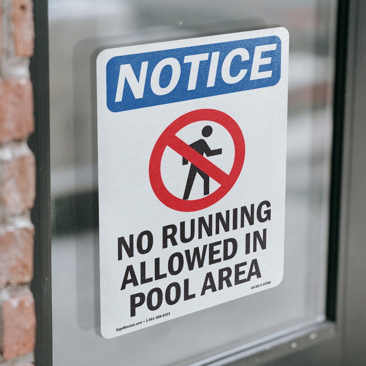 No Running Allowed In Pool Area