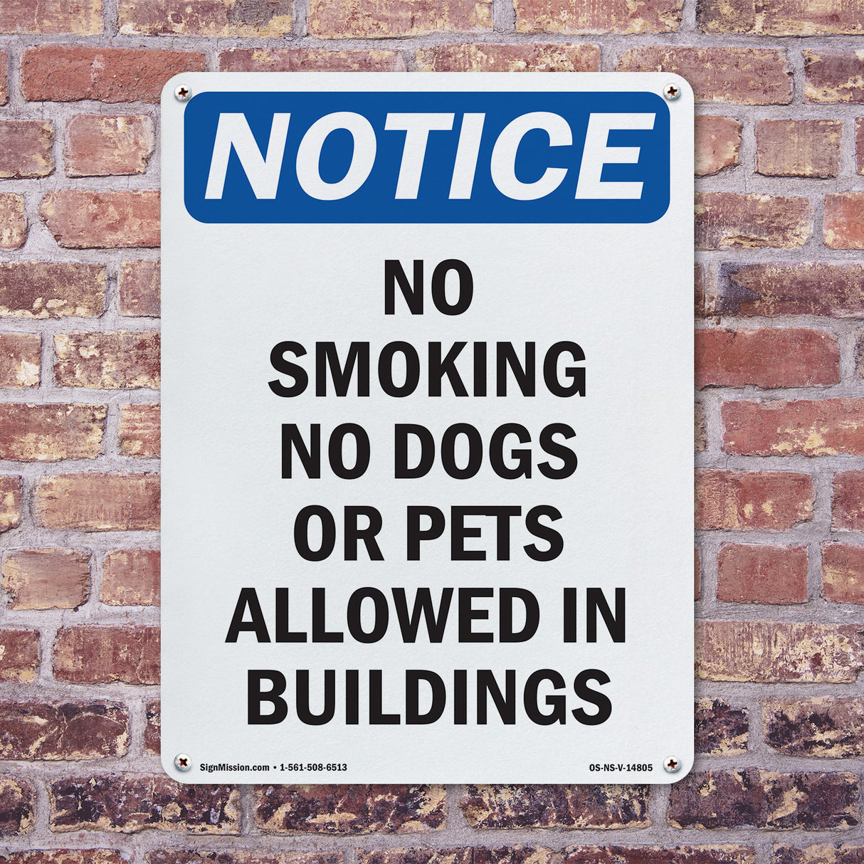 No Smoking No Dogs Or Pets Allowed In Buildings