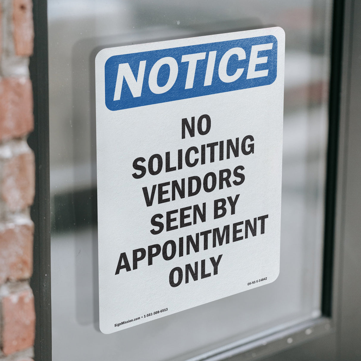 No Soliciting Vendors Seen By Appointment Only