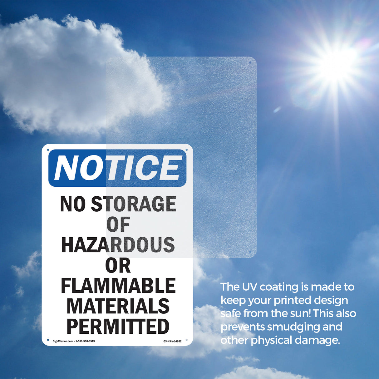 No Storage Of Hazardous Or Flammable Materials
