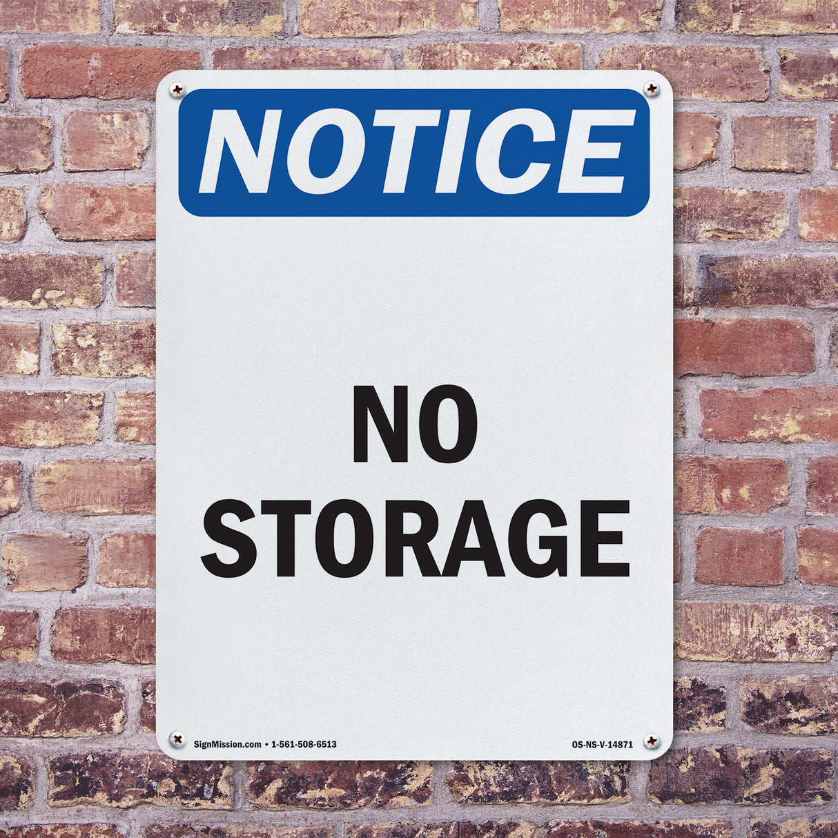 No Storage