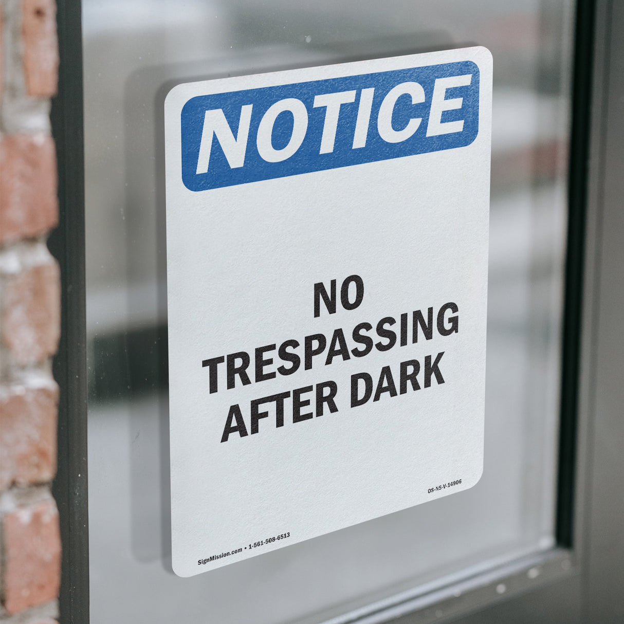 No Trespassing After Dark