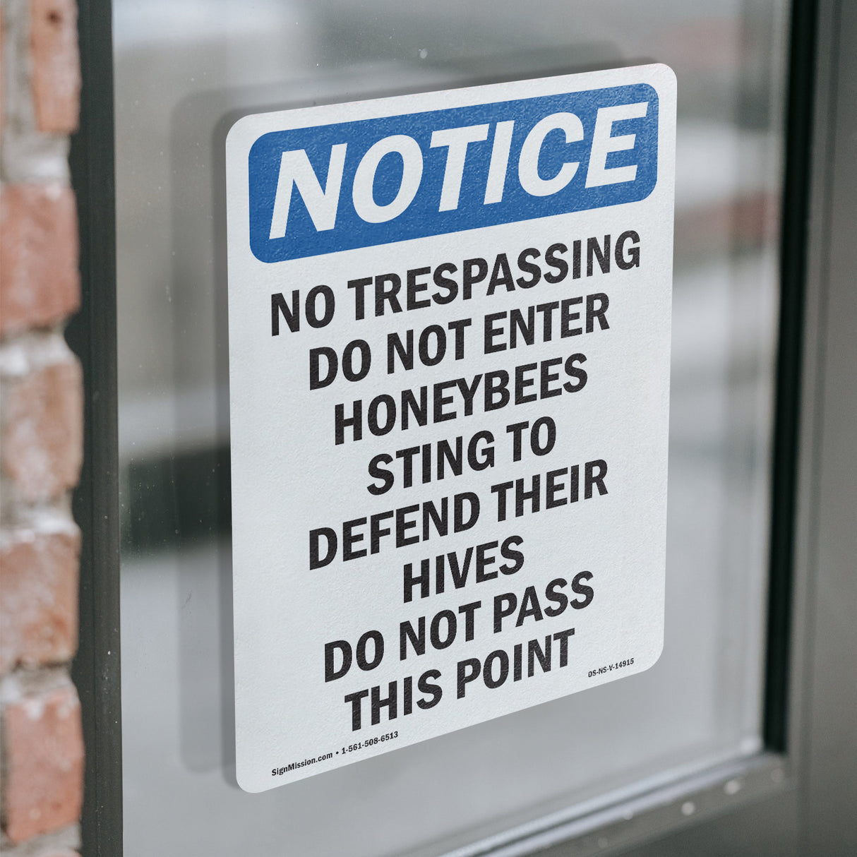 No Trespassing Do Not Enter Honeybees