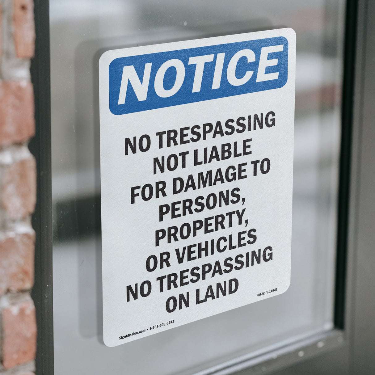 No Trespassing Not Liable For Damage To