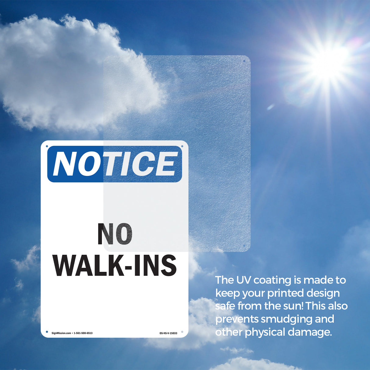 No Walk-Ins